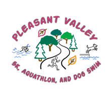 Pleasant Valley 5K Run/Walk, Aquathlon Challenge, and Dog Swim logo