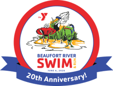 The 21st Annual Beaufort River Swim and 5K Run logo