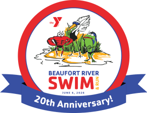 The 21st Annual Beaufort River Swim and 5K Run Logo