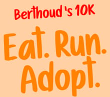 Eat. Run. Adopt. 10K logo