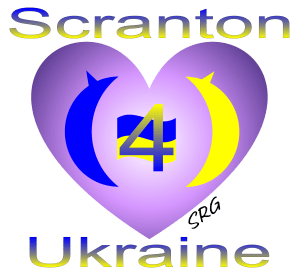 Run 4 Ukraine - 5th Annual Scranton 4 Ukraine 5K Logo
