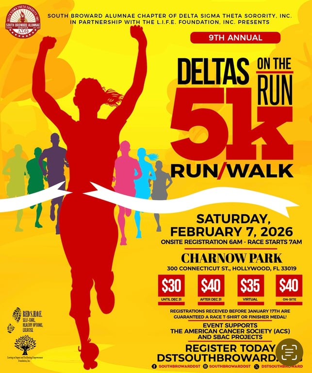 Deltas On The Run 5K logo