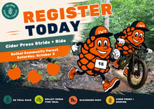 Cider Press Stride + Ride logo