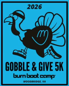 Burn Boot Camp Gobble & Give 5K Logo