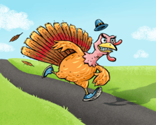 Give 'Em the Bird 5k Run / 2K Walk (12th Annual) logo