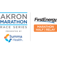 2026 FirstEnergy Akron Marathon, Half Marathon, & Team Relay logo