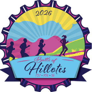 2026 Alamo Beer Challenge Race 3 of 4 Battle of Hillotes 13.1, 10k and 5k Logo
