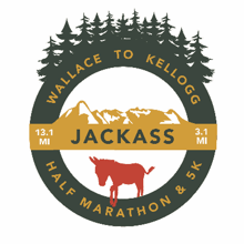 2026 Jackass Half Marathon & 5K logo