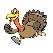 10th Annual Bobcats Turkey Trot 5K logo