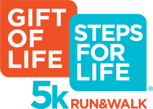 2027 Gift of Life Steps for Life South Florida 5K Logo