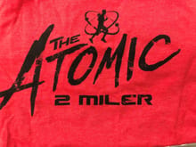 The Atomic Two Miler logo