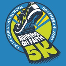 Running on Faith 5K logo