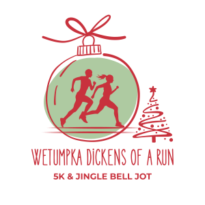 Wetumpka Dickens of a Run 5k & Jingle Bell Jot Logo