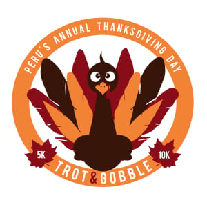 Thanksgiving Day Trot n' Gobble Logo