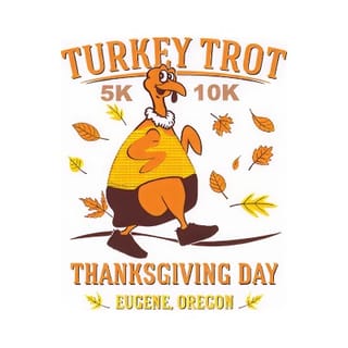 Turkey Trot Eugene - 2026 Logo