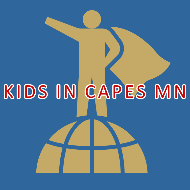 Kids in Capes MN 5k  logo