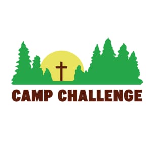Camp Challenge 5k Trail Run Logo