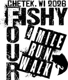 Chetek Fishy Four Run-Walk logo