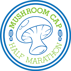 Mushroom Cap Half Marathon and FUNGI 5 Miler Event Logo