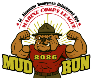 Marine Mud Run Lt Bonnyman Logo