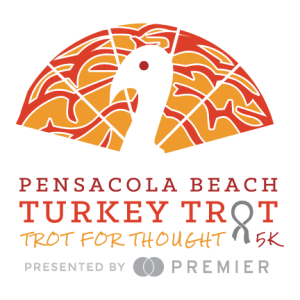 Pensacola Beach Turkey Trot 2025 Logo