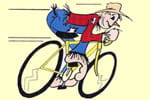 Milton Harvest Festival 28 Mile Bike Race Logo