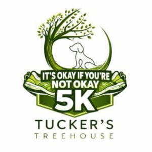 Tucker’s Treehouse It's Okay If You're Not Okay 5K presented by TTMA Logo