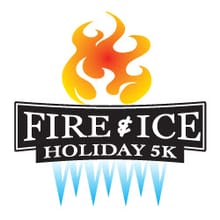 Fire & Ice Holiday 5k logo