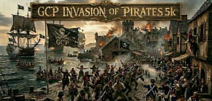 INVASION of PIRATES! Logo