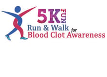 5K Fun Run/Walk for Blood Clot Awareness logo