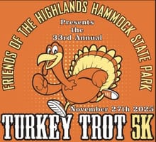 34th Annual Turkey Trot 5k Run/Walk logo