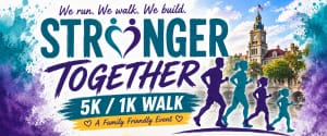 Stronger Together 5K / 1K Logo