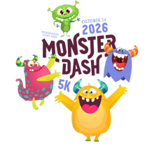 2026 Monster Dash - Morningside-Lenox Park 5K logo