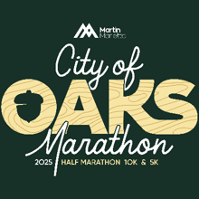 City of Oaks Marathon logo