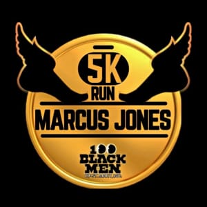 27th Annual Marcus Jones/100 Black Men of St. Mary Parish 5k Run Logo