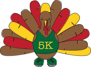 Maine Track Club Turkey Trot 5K Logo