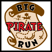 The Big Pirate Run logo
