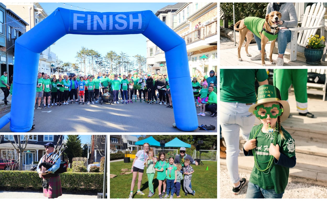 Seabrook Shamrock 5k & 10k Run – 2026 Kickoff logo