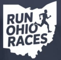 Run Ohio Races Christmas 1.5 mile fun run 5k, 10k, 15k logo