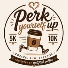 Perk Yourself Up 5k & 10k logo
