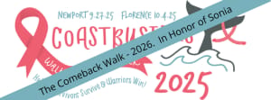 2026 CoastBusters Walk for Breast Cancer - Newport Logo