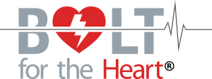 Bolt for the Heart - Thanksgiving Day 5K Logo