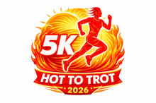 11th Annual Hot to Trot 5K logo