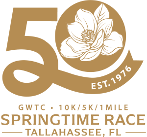 Springtime 10K / 5K / 1 Mile Logo