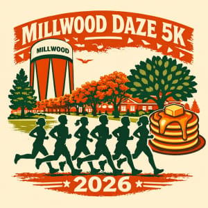 Millwood Daze 5k Logo