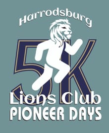 Lions Club - Pioneer Days 5K logo