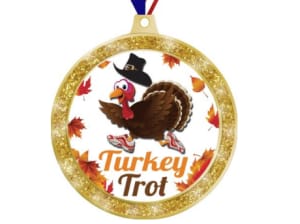 Indian Fields Tavern/5 Fields Brewing Co. Low Key Turkey Trot Logo