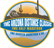 TMC Arizona Distance Classic Half Marathon, Quarter Marathon and 5K logo