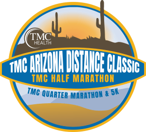 TMC Arizona Distance Classic Half Marathon, Quarter Marathon and 5K Logo