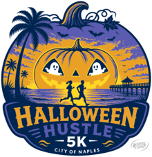 City of Naples Halloween Hustle 5K Presented by Tacos & Tequila Cantina logo
